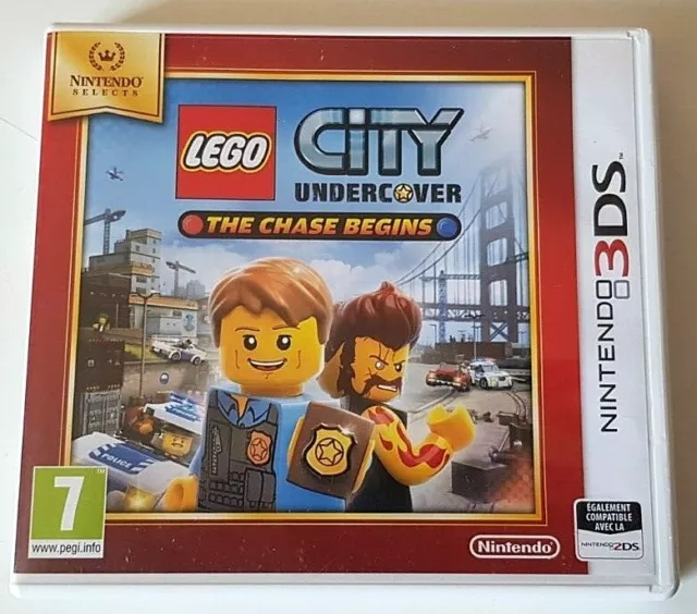 Jeu 3ds Lego City Undercover The Chase Begins - Dealicash