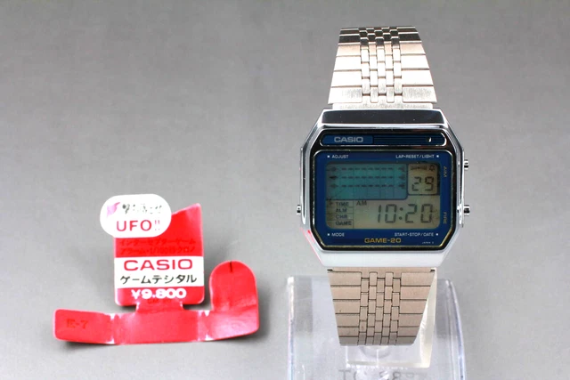 Full Works!◆N MINT◆Vintage Casio GM-20 Interceptor Game Digital Watch from Japan Full Works!◆N MINT◆Vintage Casio GM-20 Interceptor Game Digital Watch from Japan