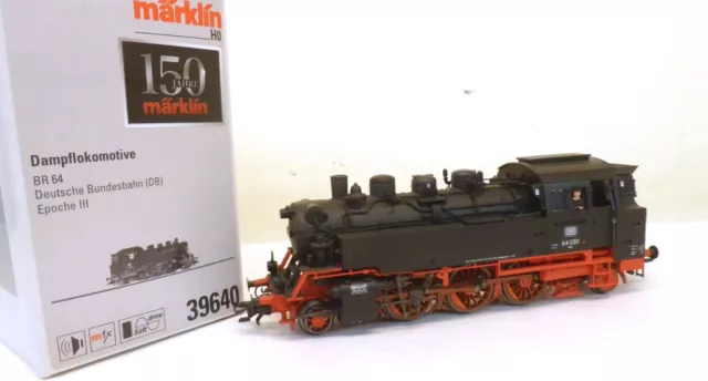 Märklin H0 39640 Tenderlok BR 64 250 DB schwarz mfx-digital Sound Metall   C31