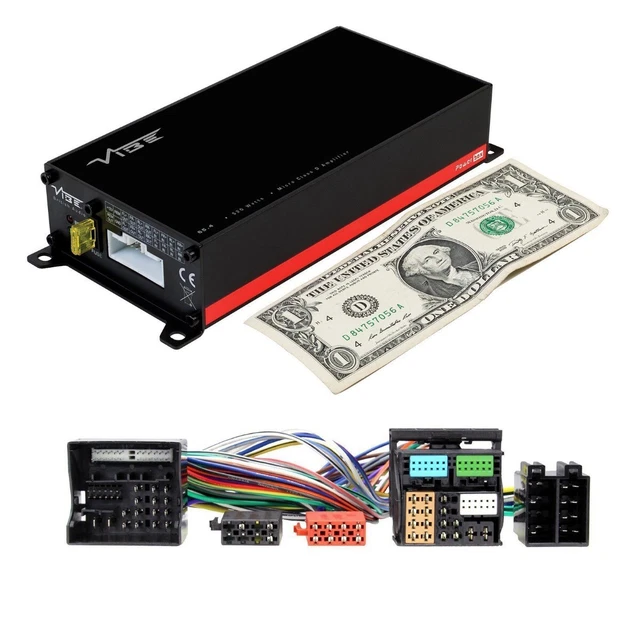 260W Micro Amplificatore Set Cavo Plug&Play per VW Golf Polo Jetta Sharan