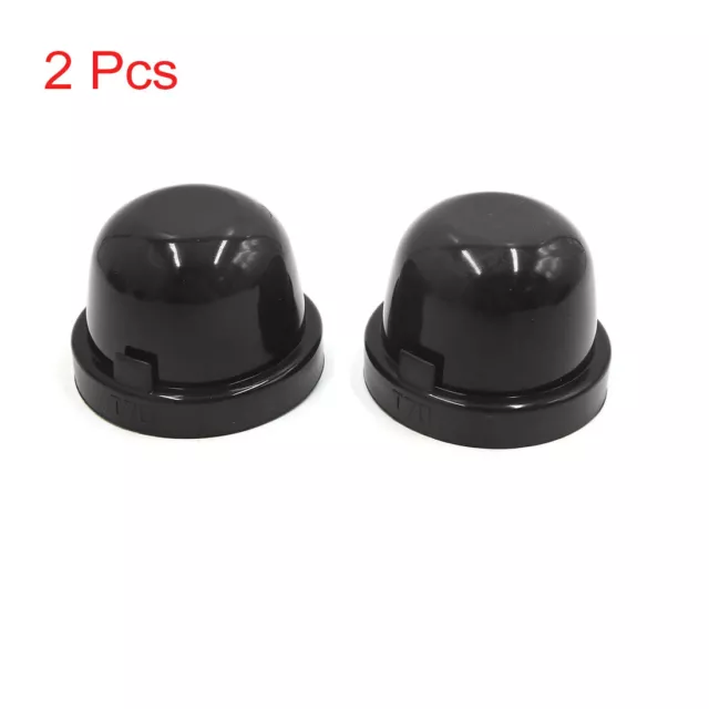 2Pcs 70mm Inner Dia Rubber Housing Seal Cap Dust Cover for Car LED Headlight