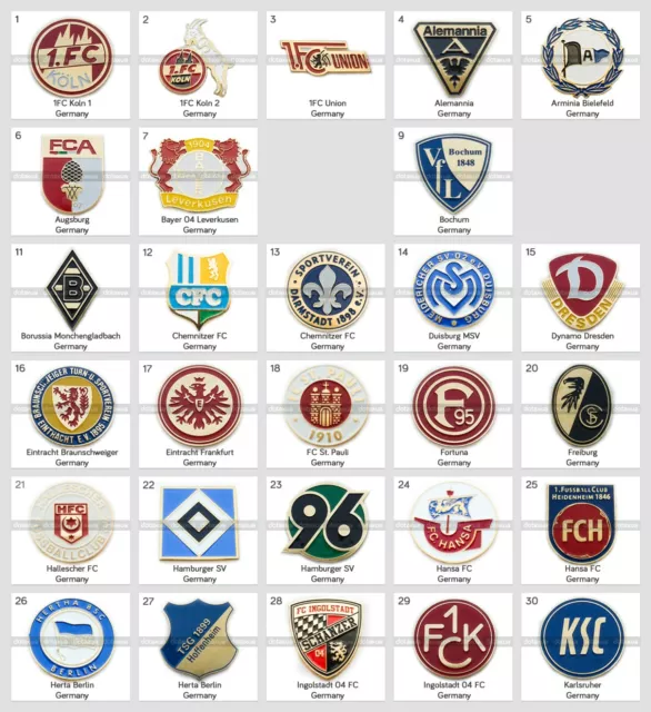 Badge Pin: German football club Germany pins PART 1