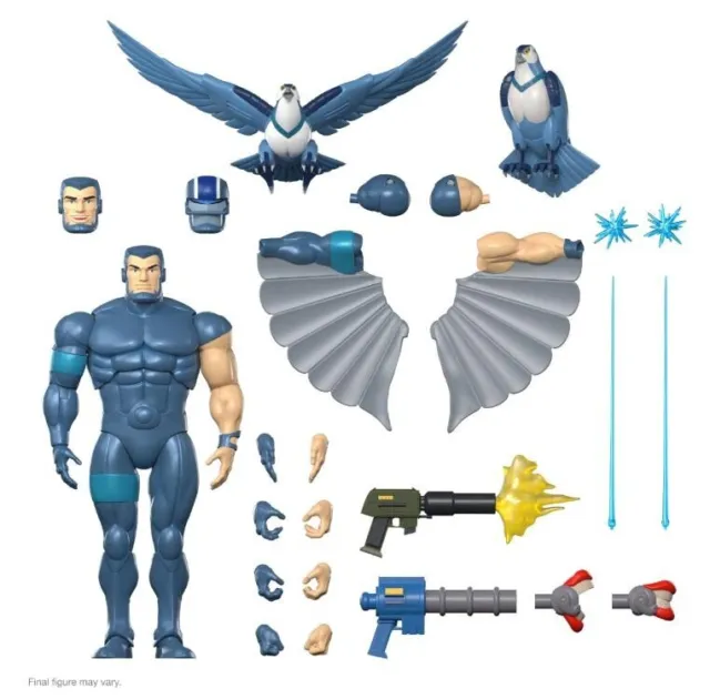 Super7 Ultimates Figurine Silverhawks Steelwill