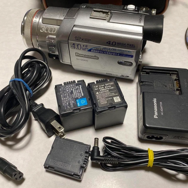Panasonic　NV-GS400　MiniDVテープ対応 PANASONIC NV-GS400 MINIDV Tape Digital Video Camera with