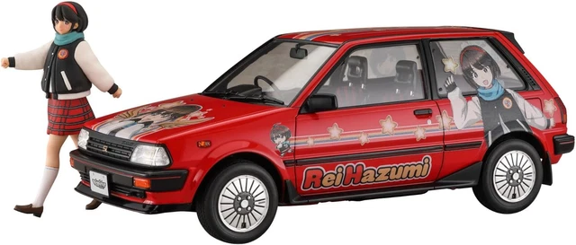 Hasegawa 20610 – Maquette Toyota Starlet EP71 SI 3 Portes Version Ski – 1/24, 104 Pièces