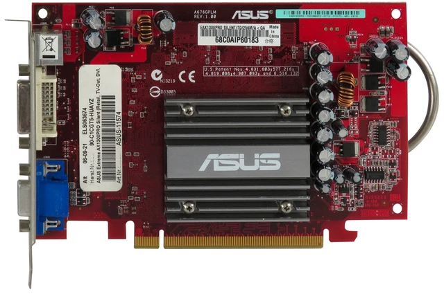 ASUS ATI RADEON X1300 PRO 256MB EAX1300PRO SILENT/TD/256M/A PCIe.