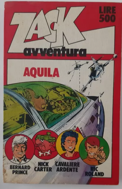 Zack Avventura N44 - Aquila - Supplemento Il Corriere dei Ragazzi (1974)