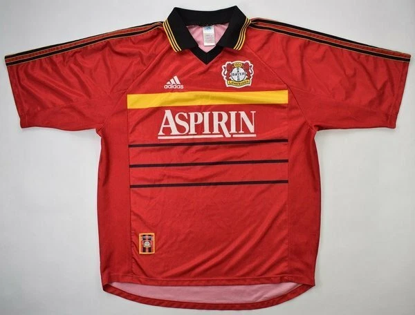 Adidas 1998-99 BAYER LEVERKUSEN SHIRT TRIKOT XL