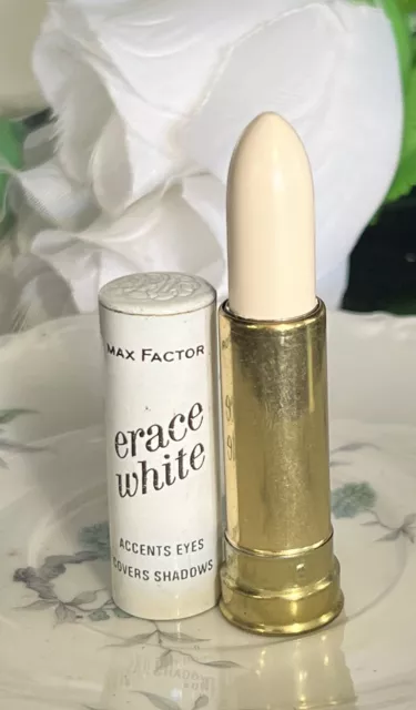 Vintage Max Factor Hollywood Erace White  Secret Cover-Up New!