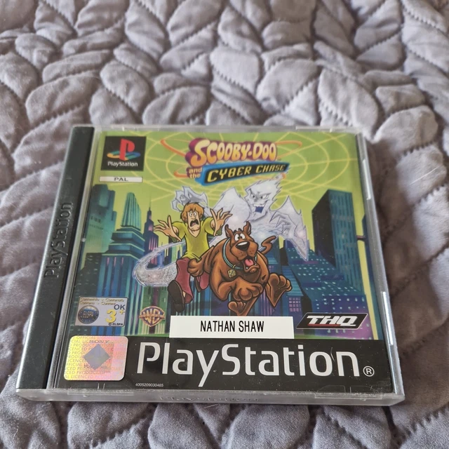 Jeu PS1 Scooby-Doo Et La CyberTraque - Version PAL, Bon état, Boîtier Et Instructions Inclus
