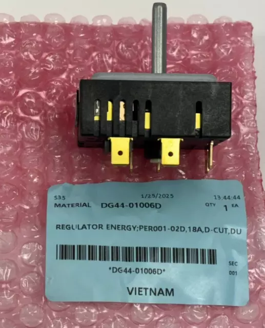 New OEM Genuine Samsung PER001-02D D Range Oven Infinite Switch DG44-01006D