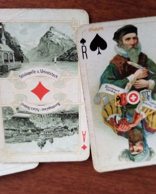 RARE ANCIEN JEU de cartes à jouer italien en pied scopa 1922 Murari Bari EUR 30,00 - FR