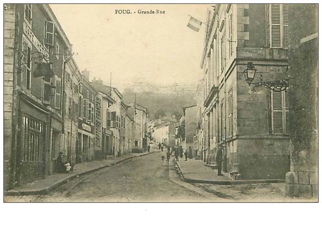 54.FOUG.n°2167.GRANDE RUE.CAFE ET HOTEL