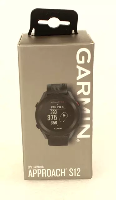 Garmin Approach S12 Golf Watch - Black