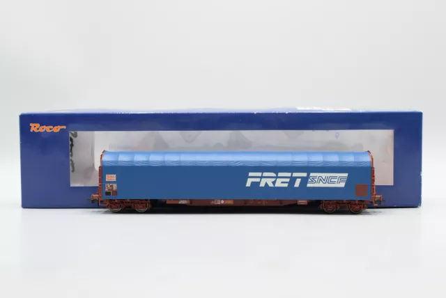 Roco H0 66306 vagón lona deslizante "Fret" SNCF