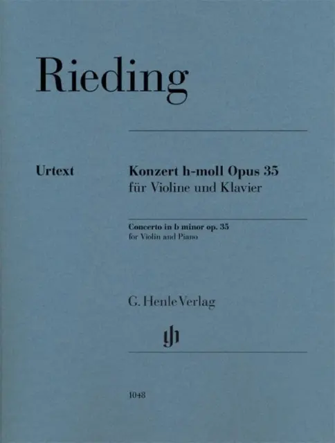 Konzert h-moll op. 35 für Violine und Klavier | deutsch