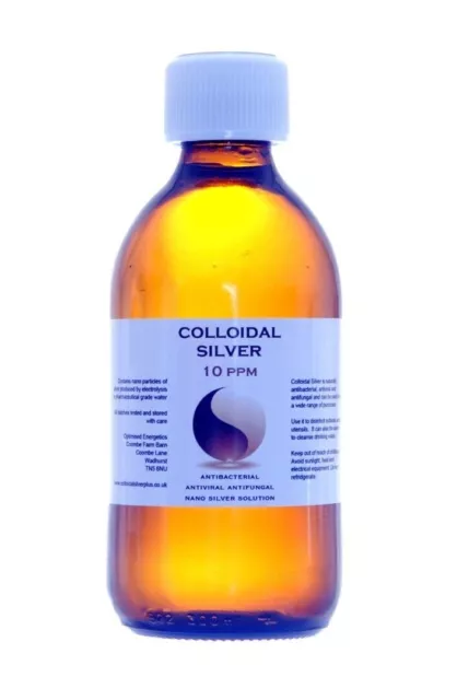 Nature's Greatest Secret 10 ppm Enhanced Kolloidal Silber 300ml Flasche - 9er-Pack
