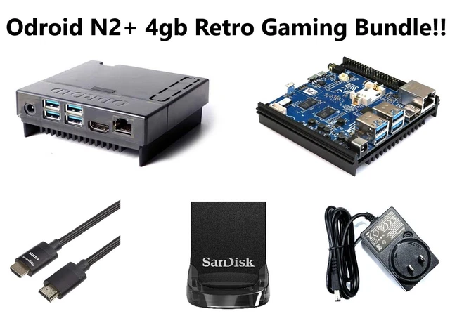 RETROPIE / BATOCERA - Odroid N2+ Retro Gaming Bundle - 2x the power of ...