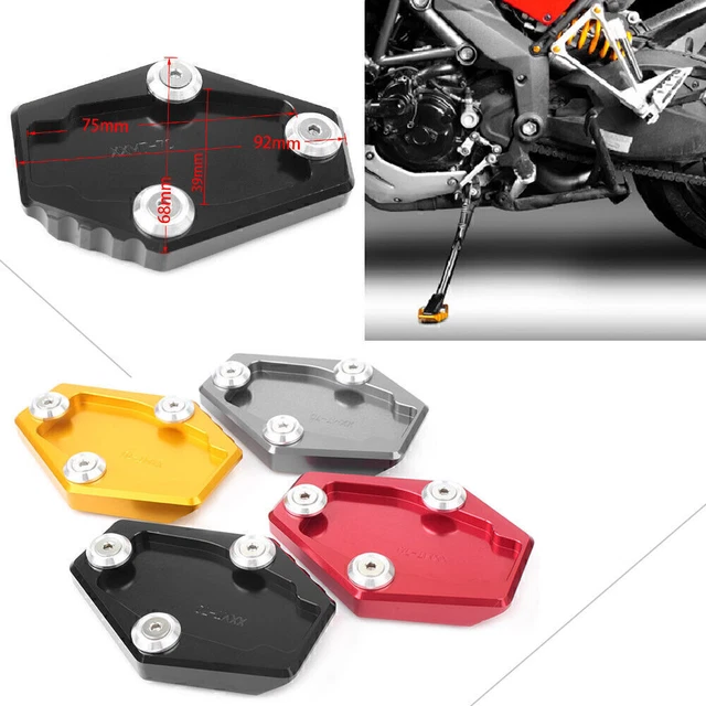 Side Stand Kickstand Enlarge Plate Pad Base for DUCATI Monster 696/796/795