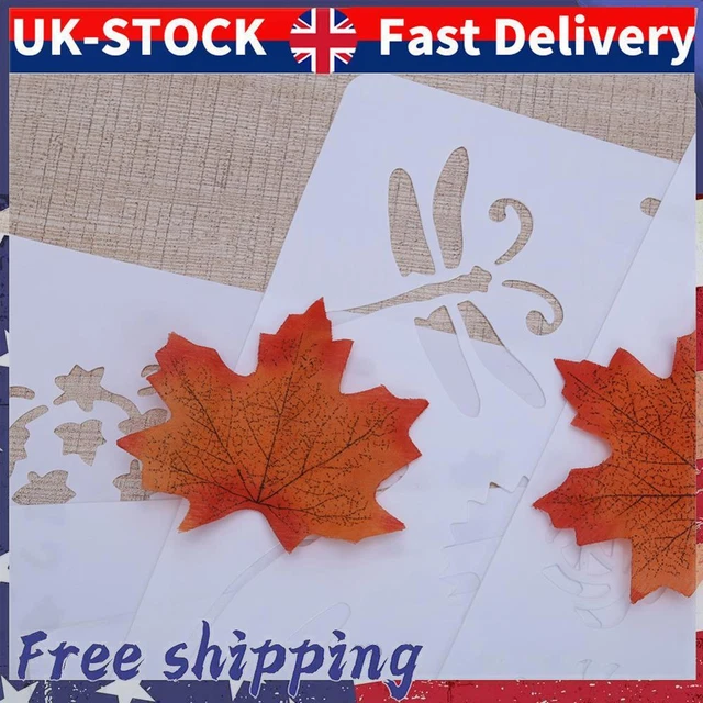 DIY Crafts Layering Stencil Templates Painting Scrapbooking Paper Card