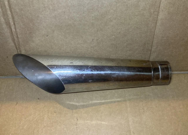 Vintage Harley Panhead Shovelhead Ironhead Evo Chopper MEGAPHONE Exhaust Tip BSA