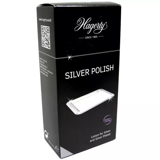 Hagerty Silver Polish 250ml Jewellery Cleaner Sterling Silverplate - SH291A