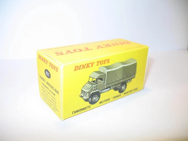 DINKY TOYS ANCIEN #821 MERCEDES UNIMOG MILITAIRE