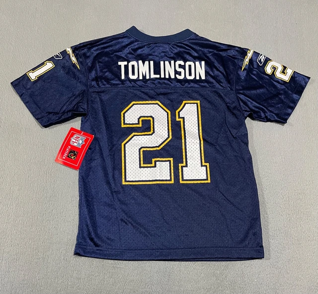 LaDainian Tomlinson San Diego LA Chargers Vtg NFL Reebok Football Youth Jersey M