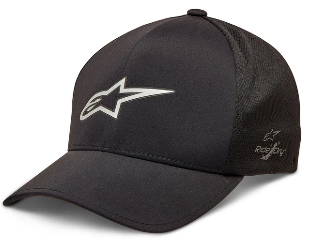 Alpinestars Ageless Mesh Delta Flexfit Hat Black LG/XL