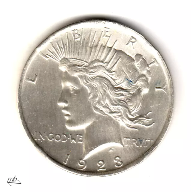 USA 1 Dollar 1923  Peace Dollar  557