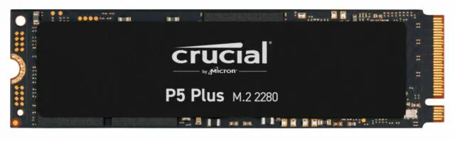 Crucial P5 Plus 2 TB M.2 NVMe Gaming SSD (CT2000P5PSSD8) - B/Neu werkseitig versiegelt