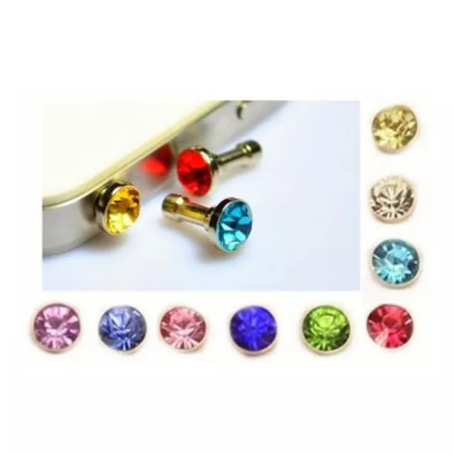 Bijoux Bouchon Anti Poussière Téléphone prise jack 3,5mm 2 acheté le 3è offert!!
