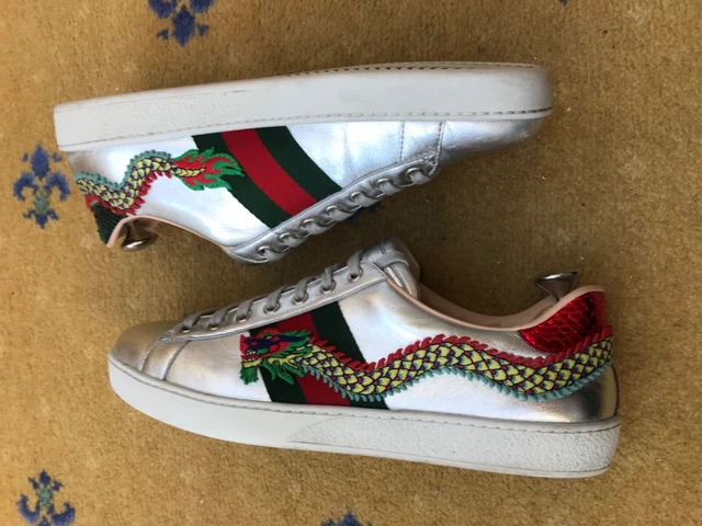 Gucci dragon trainers hot sale