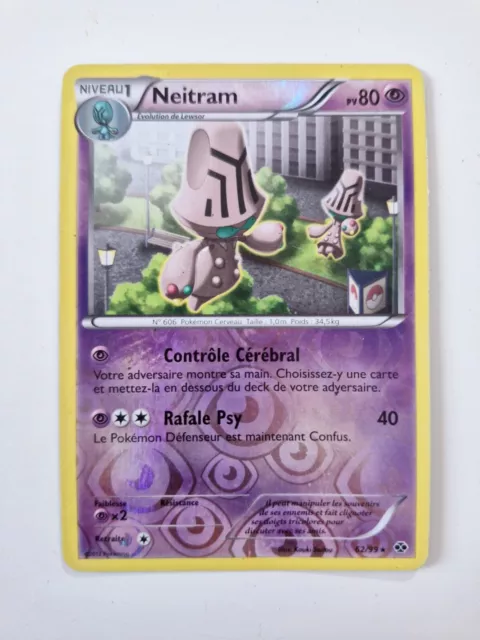 A63 Rare Carte POKEMON Zekrom 130 PV 50/99