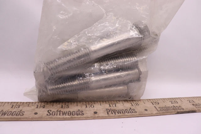 (10-Pk) Value Collection Under Head Hex Head Cap Screw 5/8-11 UNC x 4" 92381