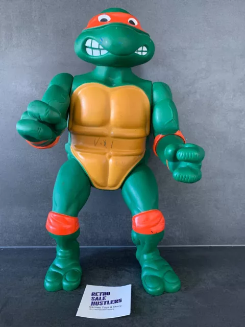 1989 Teenage Mutant Ninja Hero Turtles 33 Cm Große Michelangelo Figur XL XXL