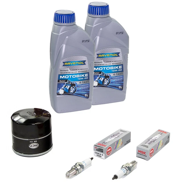Kit De Révision Vidange Pour Kawasaki ZR 550/750, ZR-7, ER-7S - Filtres à Huile/air Et Bougies