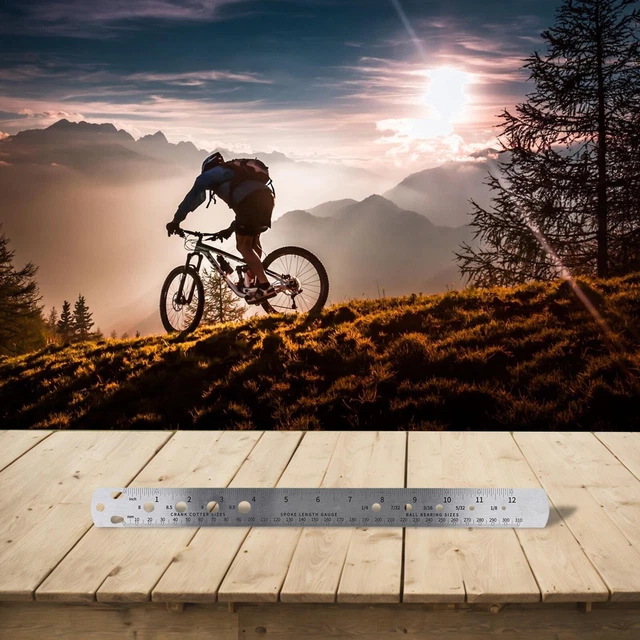 Jauge De Mesure PCD Pour Jantes - Règle Coulissante Motif 4/5 Trous, Plastique Noir Kiturek | Neuf