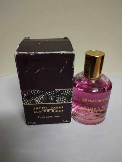 Eau De Toilette Yves Rocher Cap Nature Fruits Rouges 50 Ml - Fraîche Et Naturelle, Neuf