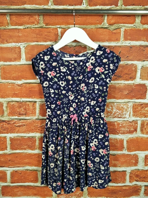Pacchetto Ragazze Età 4-5 Anni Next H&M Abito Estivo Pinafore Tuta Da Gioco Bambini 110Cm 4