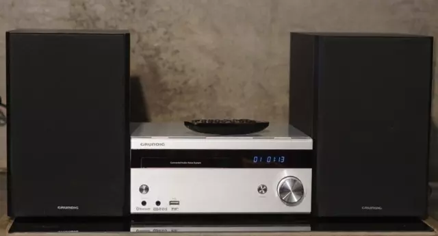 CHAINE HIFI COMPACTE " GRUNDIG M3050 BT DAB+ " Télécommande, HP