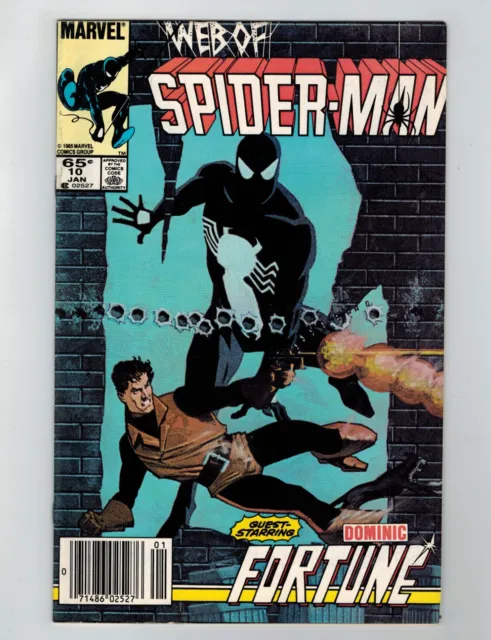 Web of Spider-Man #10 Comic Book January 1986   Marvel Comics