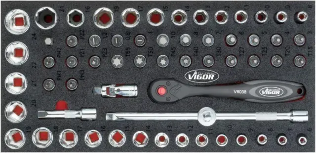 VIGOR® - Stoßdämpfer-Werkzeug Satz ∙ V6452 ∙ 14-teilig