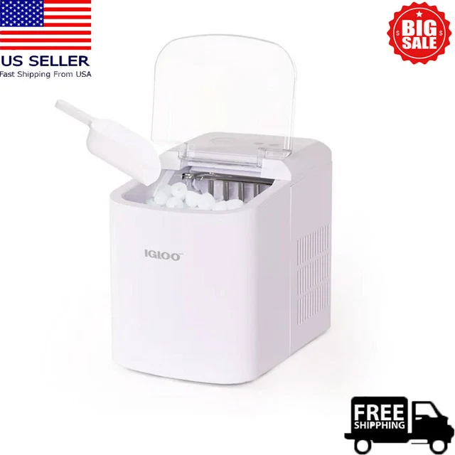 ICE MAKER MACHINE Countertop Portable Automatic Freezing Parties Dorm