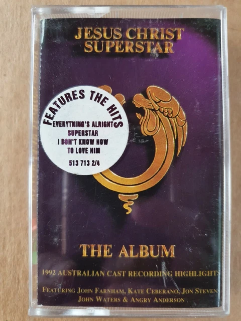 JESUS CHRIST SUPERSTAR - The Album - music cassette like new $14.99 ...