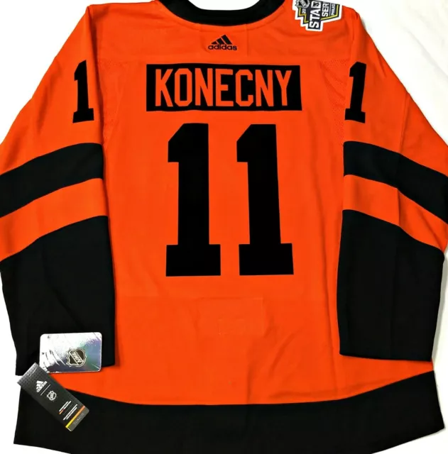 Travis Konecny Philadelphia Flyers Adidas 46 Pro/Authentic Stadium Series Jersey