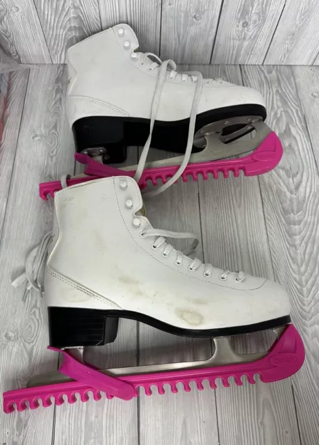 Roces Figure Ice Skates White Ladies UK Size 7 EU 41 Hardly Used