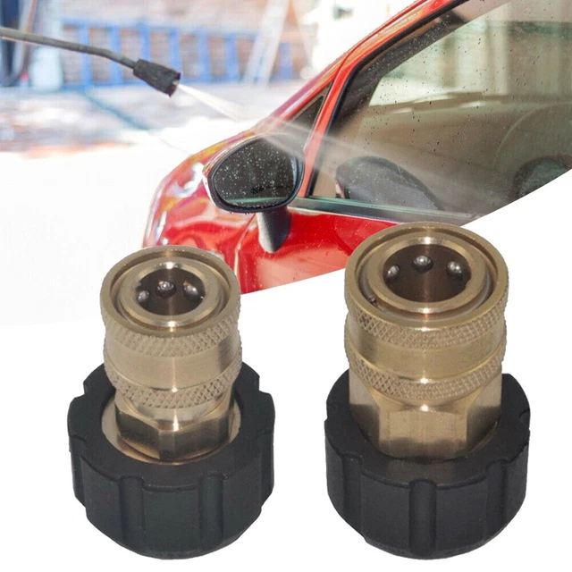 Adaptateur Premium Grade 1/4 3/8 Quick Connect femelle vers M22 14 15 femelle