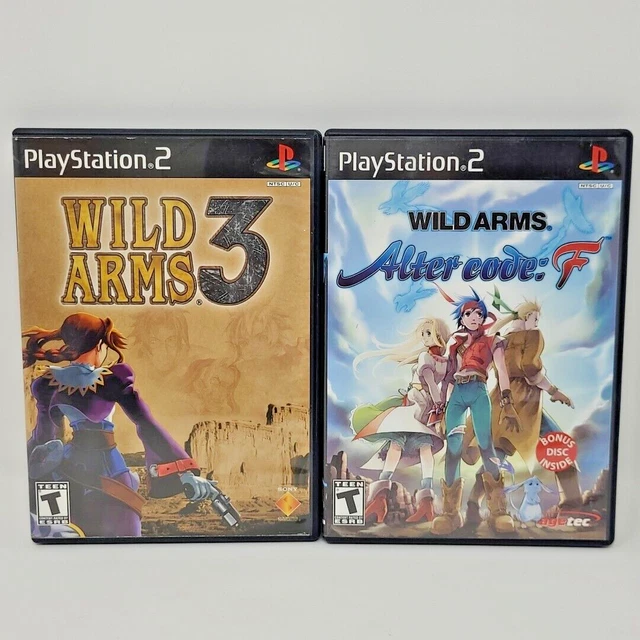 Wild Arms Alter Code F Sur PS2 – Neuf Sous Blister, NTSC U/C, RPG Sony