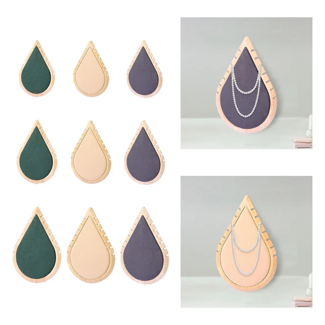 Support de cintre de présentoir de collier de pendentif pour vendre la